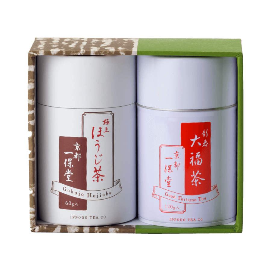 Winter Gift 1: Kyoto Favorites Set - Obukucha Genmaicha and Hojicha Holiday  Gift Bundle - Kyoto Since 1717 - Ippodo Tea