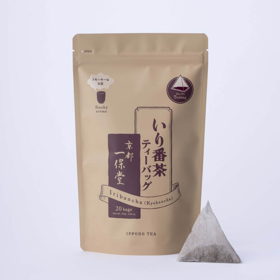 Ippodo Tea - Iribancha Teabags (Teapot Size – 20 Bags) - Uniquely