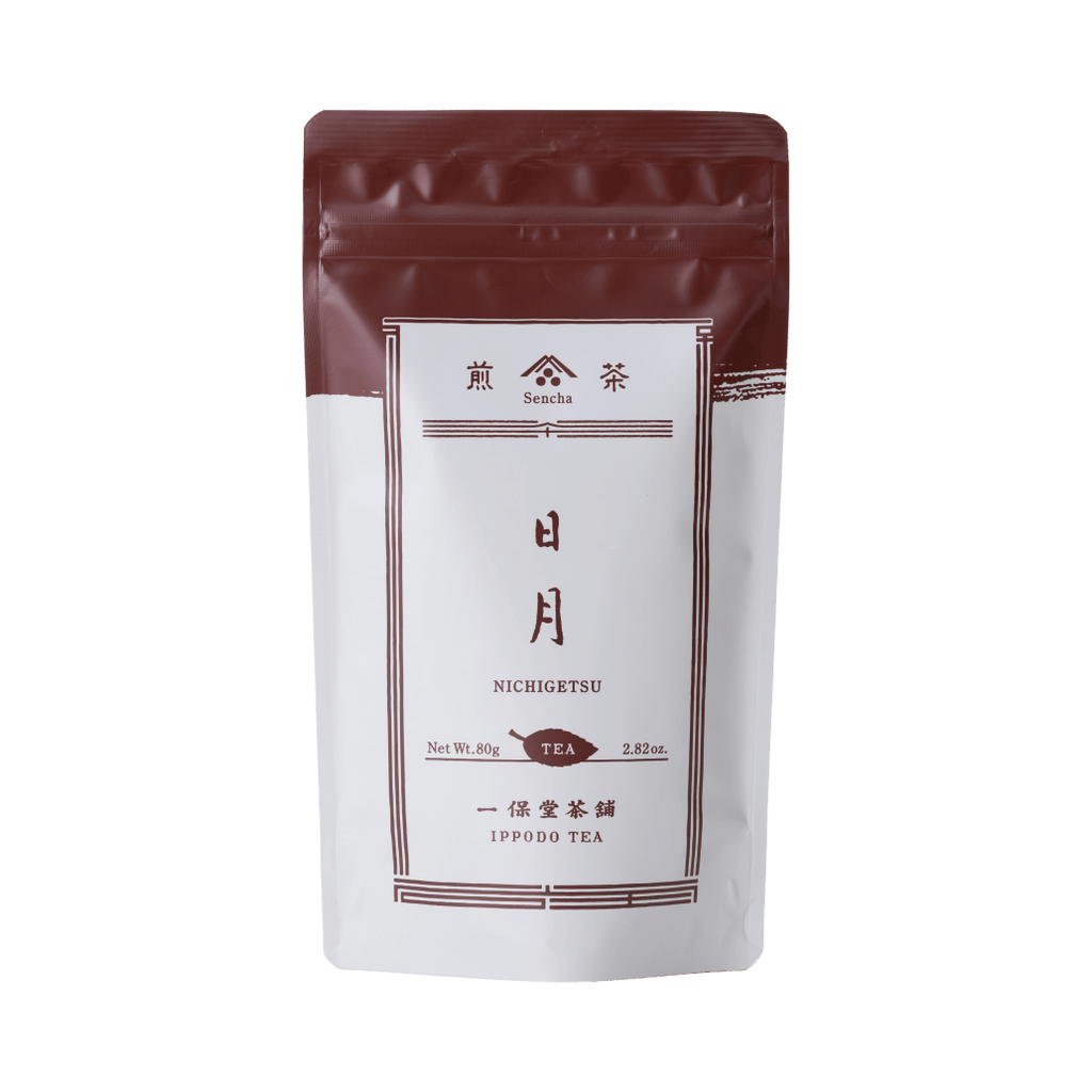茶 himipa Ippodo Tea - Nichigetsu Sencha (80g Bag) - Medium & Snappy - For