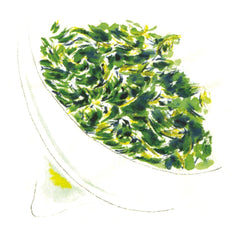 Shincha - Gaze at its sparkling surface.