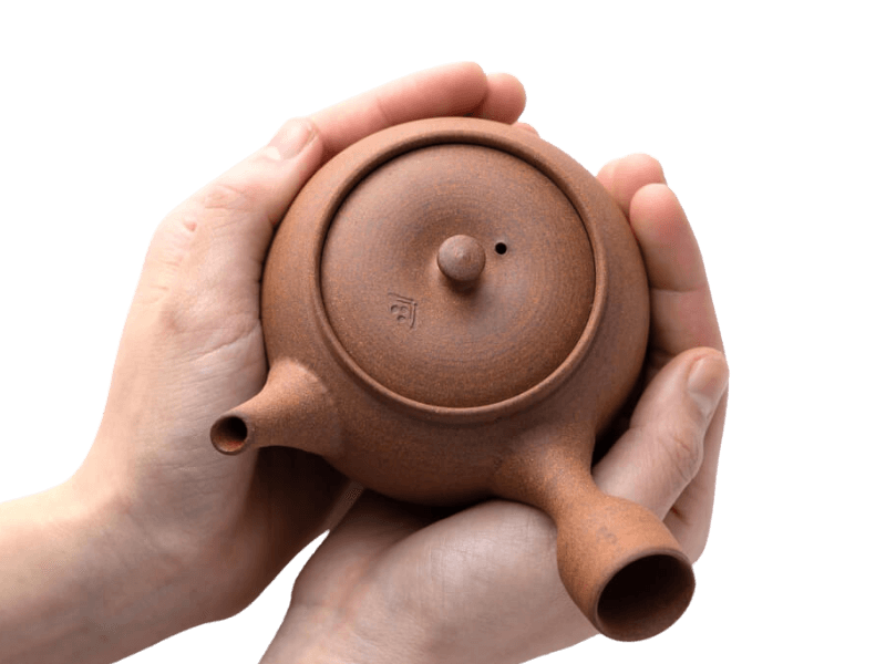 Yakishime Kyusu - Completely handmade, one-by-one.