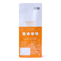 Back side of a white and orange Ippodo Tea Kuki Hojicha pouch (80g) with brewing instructions and product details. - thumbnail 3
