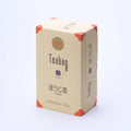 Closed cream box of Ippodo Tea hojicha tea bags labeled "Teabag 22" with orange corner accents on a white background. - thumbnail 2