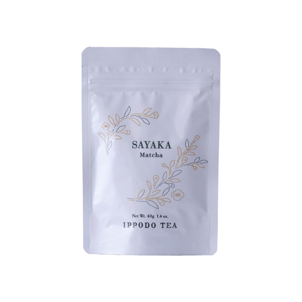 Ippodo Tea - Sayaka Matcha (40g Bag) - For Usucha, Koicha and Ippodo Tea - Sayaka Matcha (40g Bag) - For Usucha, Koicha and