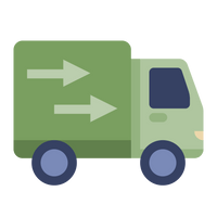 Green delivery vehicle