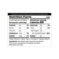 Nutritional Facts Label for one Uji-Shimizu (15g) stick showing 60 calories, ingredients, nutrients and storage instructions